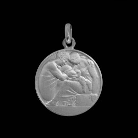 Médaille de baptême Saint Famille