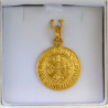 medaille bapteme croix