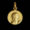 medaille bapteme vierge