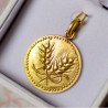 médaille baptême or