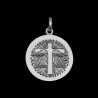 medaille de bapteme croix