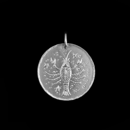 pendentif zodiaque cancer