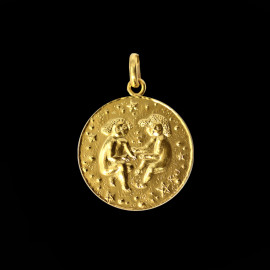Médaille Signe du Zodiaque Les Gemeaux 1