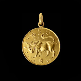 Médaille Signe du Zodiaque Le Taureau 1