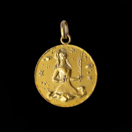 Médaille Signe Zodiaque de la Vierge 1
