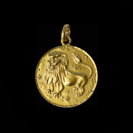 Médaille Signe du Zodiaque Le Lion 1