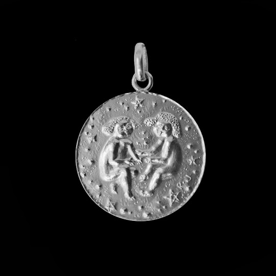 médaille signe gémeaux