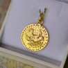 Medaille de bapteme colombe