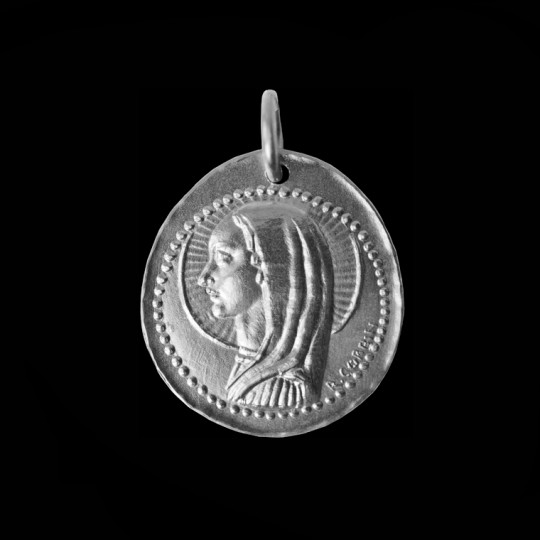 medaille bapteme Vierge