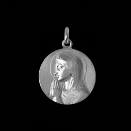 medaille bapteme vierge