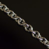 chaine argent maille forcat ronde