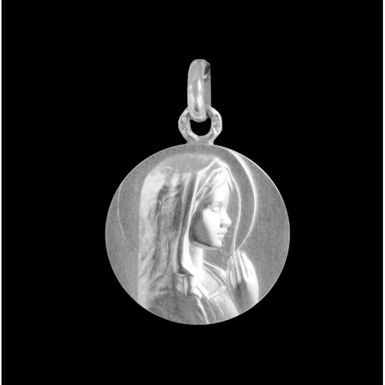 medaille bapteme vierge