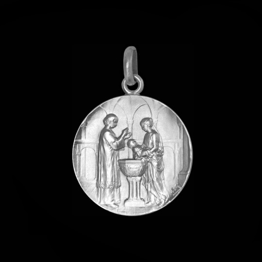 medaille bapteme paris