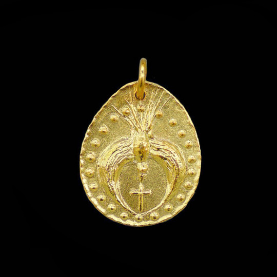 Medaille de bapteme St Esprit