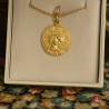 medaille bapteme vierge paris