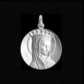 médaille Vierge couronnée