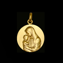 medaille vierge à l'enfant