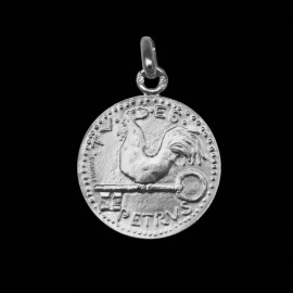 medaille de bapteme St Pierre