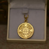 médaille croix baptême