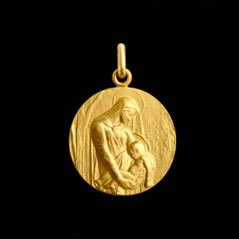 Médailles Baptême vierge enfant