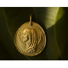medaille bapteme vierge