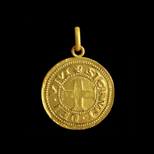 Médaille de Bapteme or