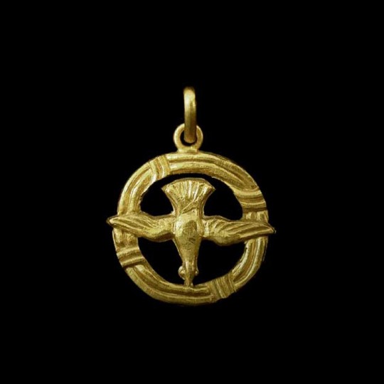 médaille St Esprit or