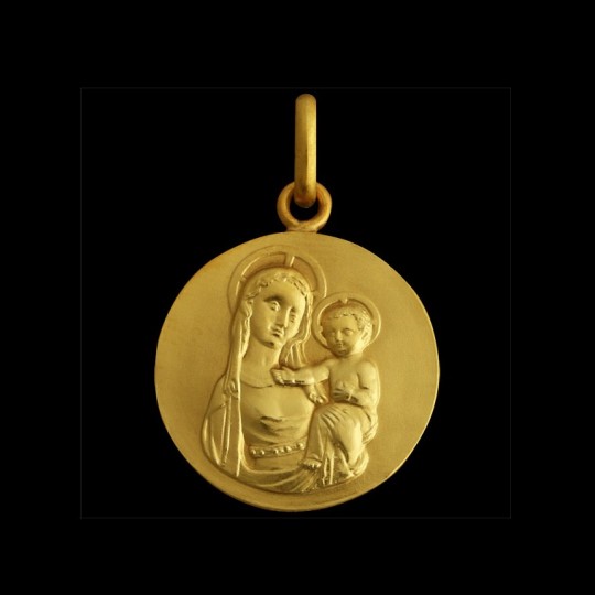 Médailles Baptême vierge enfant