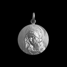 medaille bapteme vierge