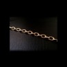 Bracelet maille ovale, fil rond 2 mm