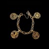 Bracelet maille ovale, fil rond 2 mm
