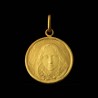 medaille bapteme vierge