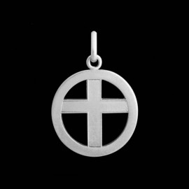 Médaille croix ajourée