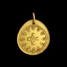 medaille bapteme croix