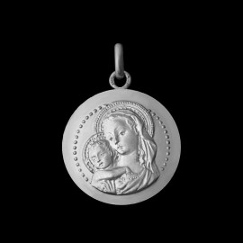 medaille bapteme vierge