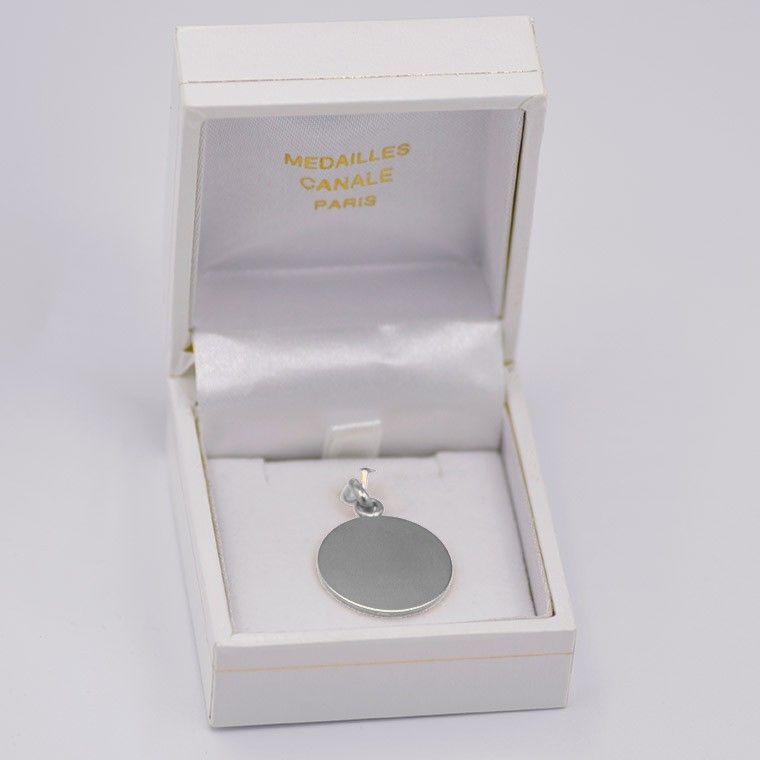 Pendentif Saint-Christophe en Argent massif