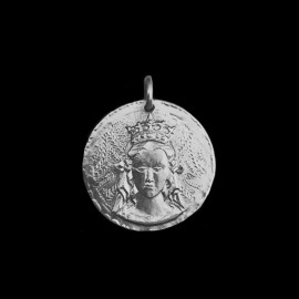 Médaille de Bapteme vierge