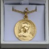 medaille bapteme vierge