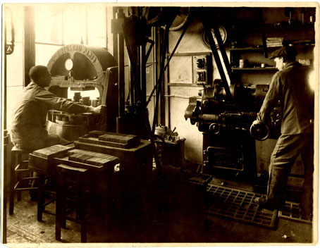 Atelier Canale en 1920