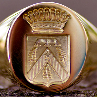 chevaliere signet ring