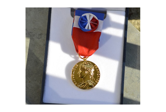 Commandez vos médailles d'honneur du travail