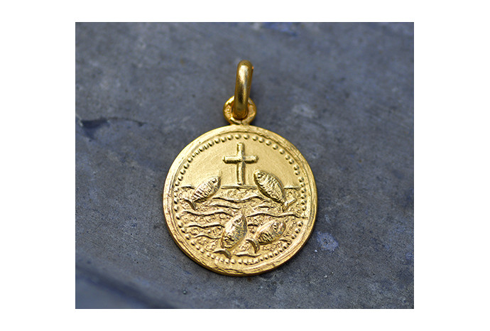 Médaille de Baptême Canale - Les Poissons